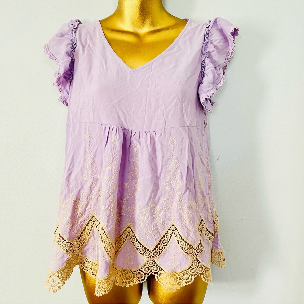 Lavender Altar'd State Women's Top
